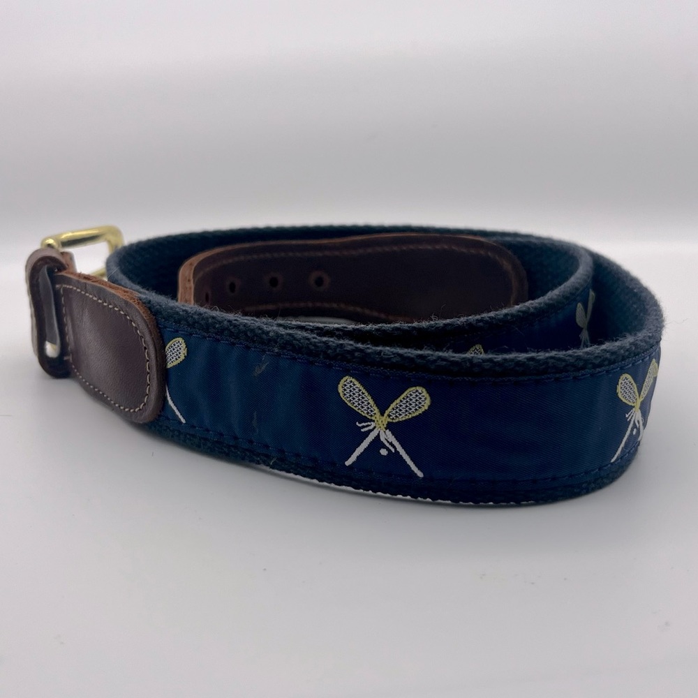 Preston Leather Lacrosse Belt